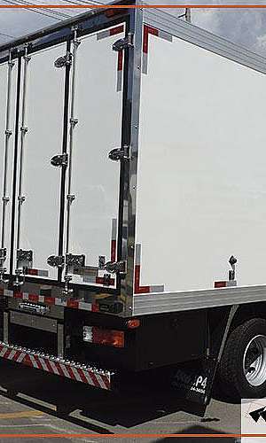 Baú refrigerado para caminhão 3 4	 Baú refrigerado para caminhão 3 4