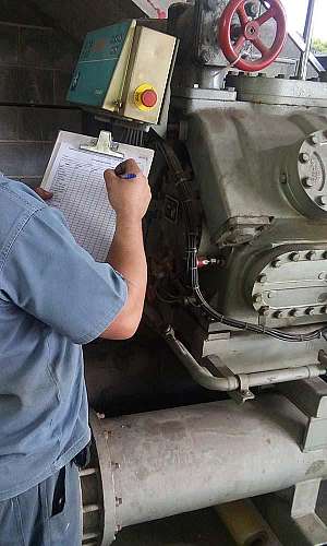 Manutenção preventiva em chiller Manutenção preventiva em chiller