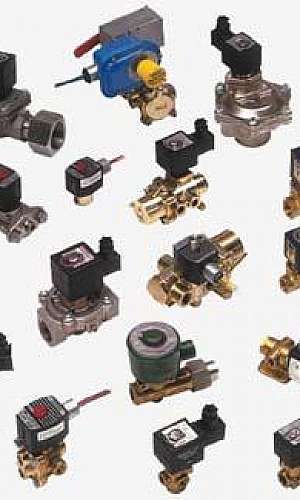 Válvulas solenóides para gás Válvulas solenóides para gás